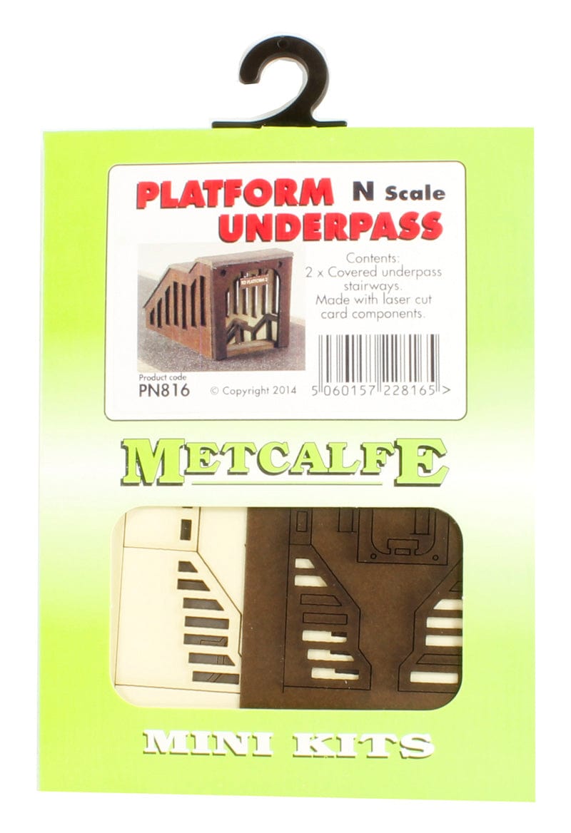 Metcalfe Pn816 N Platform Underpass Metcalfe TRAINS - N SCALE