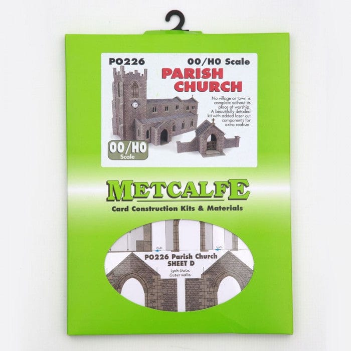 Metcalfe PO226 HO/OO Parish Church Metcalfe TRAINS - HO/OO SCALE