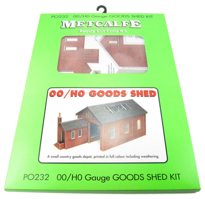 Metcalfe PO232 HO/OO Goods Shed Kit Metcalfe TRAINS - HO/OO SCALE