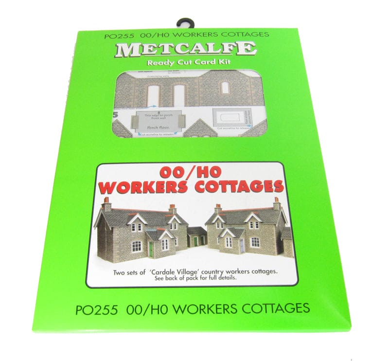 Metcalfe PO255 OO/HO Workers Cottages Metcalfe TRAINS - HO/OO SCALE