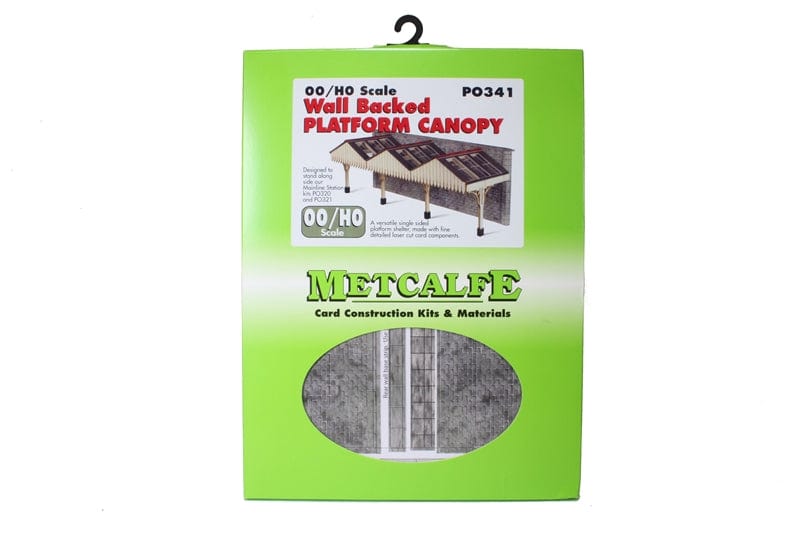 Metcalfe PO341 HO/OO Wall Backed Platform Canopy Metcalfe TRAINS - HO/OO SCALE