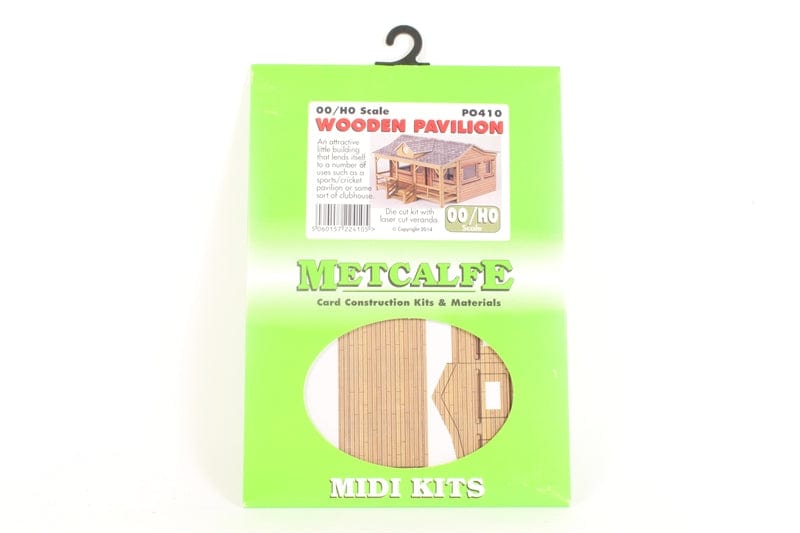 Metcalfe PO410 HO/OO Wooden Pavillion Metcalfe TRAINS - HO/OO SCALE