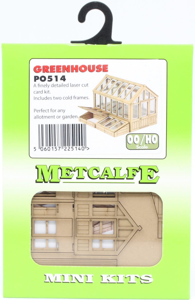 Metcalfe PO514 HO Green House Metcalfe TRAINS - HO/OO SCALE