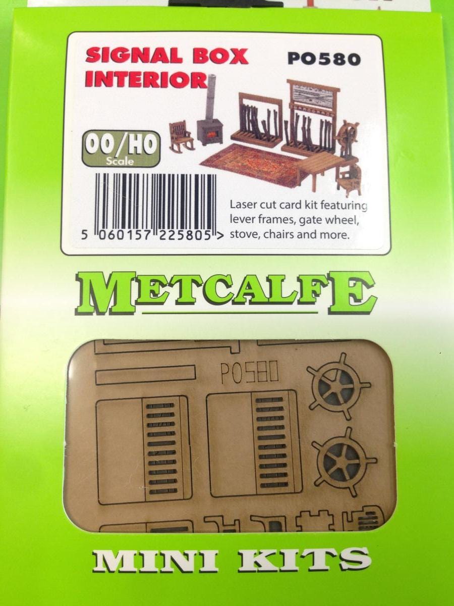 Metcalfe PO580 HO Signal Box Interior Metcalfe TRAINS - HO/OO SCALE