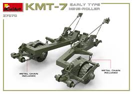 MiniArt KMT-7 Early Type Mine-Roller** Miniart PLASTIC MODELS