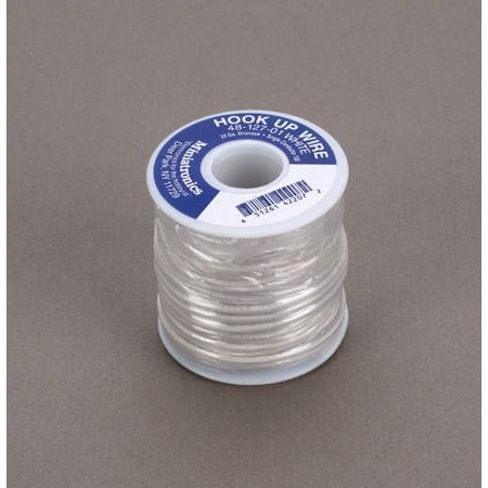 Miniatronics 100 Stranded Wire 22 Gauge, White Miniatronics ELECTRIC ACCESSORIES