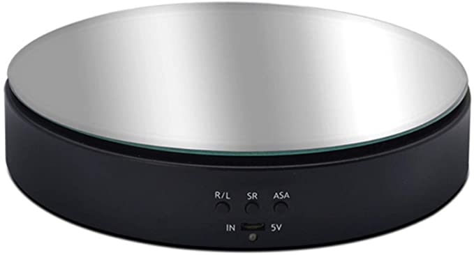 Mirrored 10 Rotary Display Turntable Operated with USB Cable NULL DIE-CAST MODELS