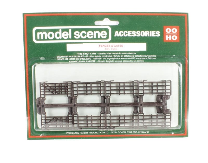 Model Scene OO Fences And Gates Peco TRAINS - HO/OO SCALE