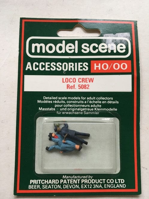 Model Scene OO Loco Crew And Guard Peco TRAINS - HO/OO SCALE