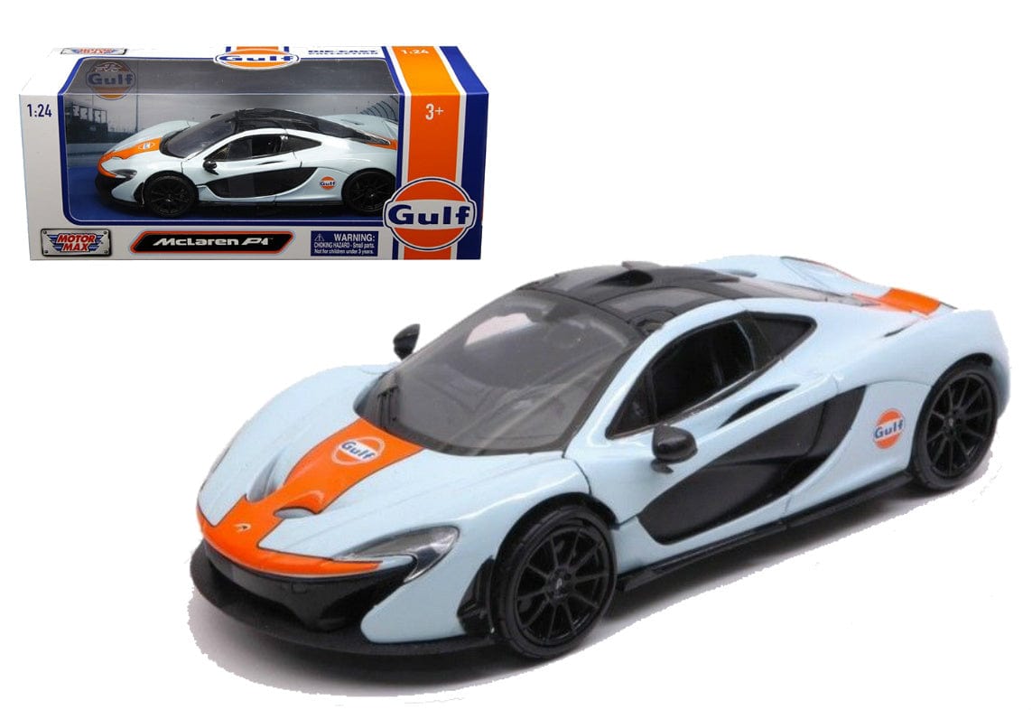 Motor Max 1/24 Mclaren P1 Gulf Racing Motor Max DIE-CAST MODELS