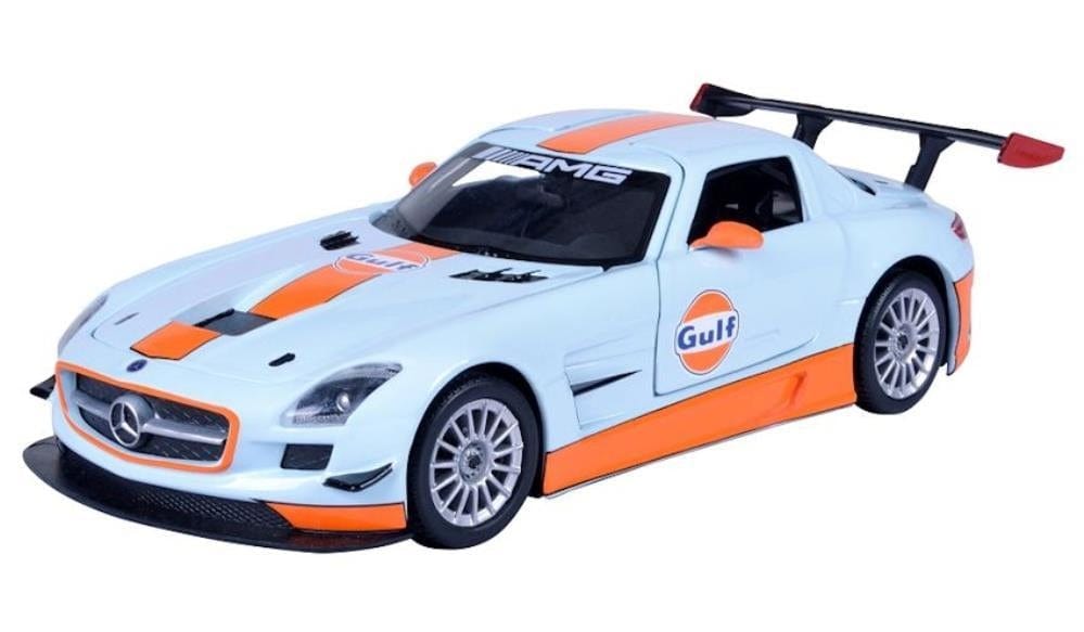 Motor Max 1/24 Mercedes Benz SLS AMG GT3 Gulf Motor Max DIE-CAST MODELS
