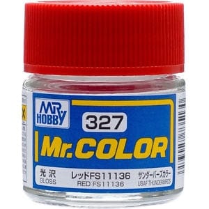 Mr Color 327 Gloss Red Fs11136 10ml Mr Hobby PAINT, BRUSHES & SUPPLIES