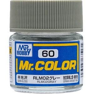 Mr Color 60 Semi Gloss Rlm02 Grey 10ml Mr Hobby PAINT, BRUSHES & SUPPLIES