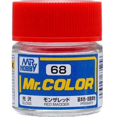 Mr Color 68 Gloss Madder Red 10ml Mr Hobby PAINT, BRUSHES & SUPPLIES