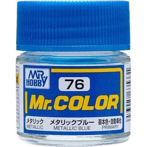 Mr Color 76 Metallic Blue 10ml Mr Hobby PAINT, BRUSHES & SUPPLIES