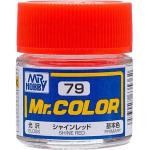 Mr Color 79 Gloss Shine Red 10ml Mr Hobby PAINT, BRUSHES & SUPPLIES