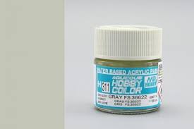 Mr Hobby Aqueous 311 Fs36622 Semi Gloss Grey 10ml Mr Hobby PAINT, BRUSHES & SUPPLIES