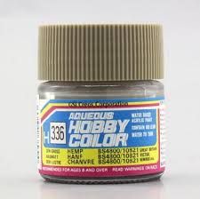 Mr Hobby Aqueous 336 Semi Gloss Hemp 10ml Mr Hobby PAINT, BRUSHES & SUPPLIES