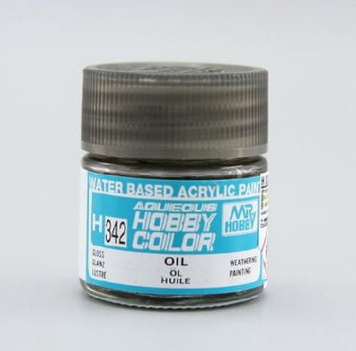 Mr Hobby Aqueous 342 Gloss Oil 10ml Mr Hobby PAINT, BRUSHES & SUPPLIES