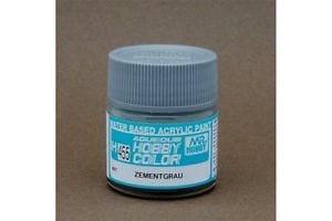 Mr Hobby Aqueous 455 Flat Cement Grey 10ml Mr Hobby PAINT, BRUSHES & SUPPLIES