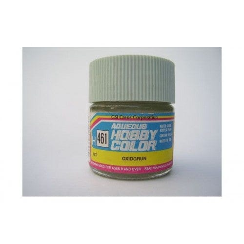 Mr Hobby Aqueous 461 Flat Oxide Green 10ml Mr Hobby PAINT, BRUSHES & SUPPLIES