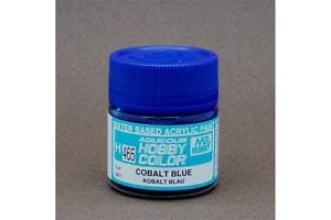 Mr Hobby Aqueous 465 Flat Cobalt Blue 10ml Mr Hobby PAINT, BRUSHES & SUPPLIES