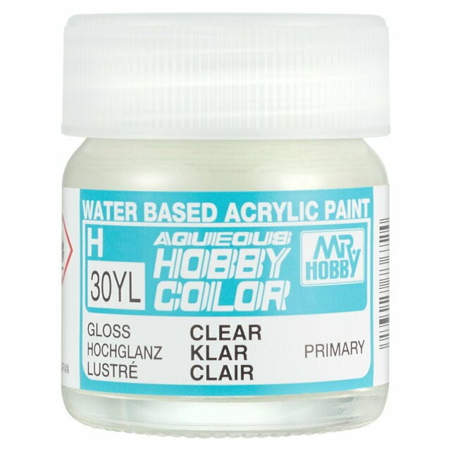 Mr Hobby Aqueous Gloss Clear Large 40ml Mr Hobby PAINT, BRUSHES & SUPPLIES