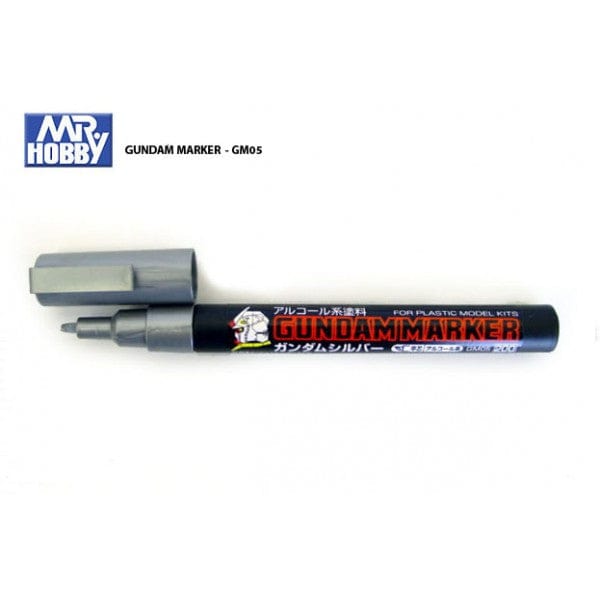 Mr Hobby Gundam Marker Silver Mr Hobby PAINT, BRUSHES & SUPPLIES