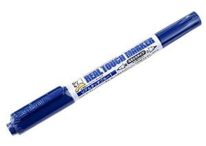 Mr Hobby Gundam Real Touch Marker Blue 1 Mr Hobby PAINT, BRUSHES & SUPPLIES