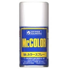 Mr Hobby Mr Color 107 Semi Gloss Character White Spray Mr Hobby PAINT, BRUSHES & SUPPLIES
