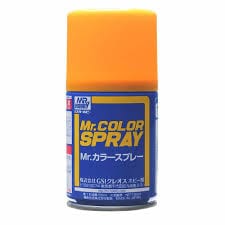 Mr Hobby Mr Color 109 Semi Gloss Character Yellow Spray Mr Hobby PAINT, BRUSHES & SUPPLIES