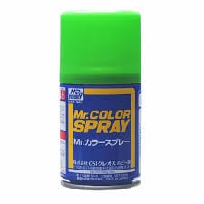 Mr Hobby Mr Color 64 Gloss Yellow Green Spray Mr Hobby PAINT, BRUSHES & SUPPLIES