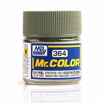 Mr Hobby Mr Color Air Grey Green BS283 10ml Mr Hobby PAINT, BRUSHES & SUPPLIES