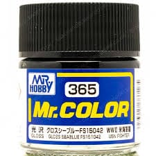 Mr Hobby Mr Color Gloss Sea Blue FS151042 10ml Mr Hobby PAINT, BRUSHES & SUPPLIES