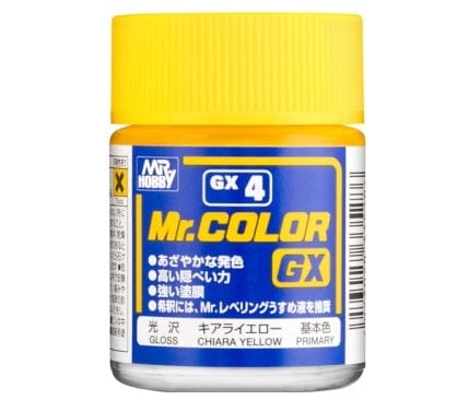 Mr Hobby Mr Color Gx Chiara Yellow Gloss Mr Hobby PAINT, BRUSHES & SUPPLIES