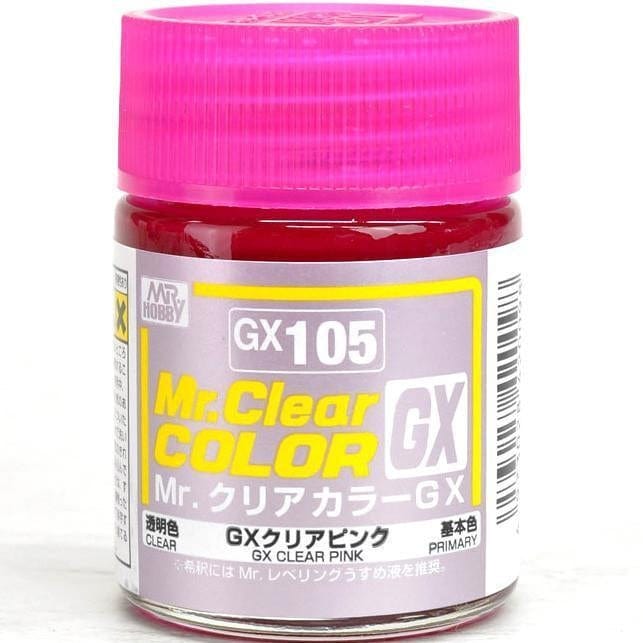 Mr Hobby Mr Color Gx Clear Pink Mr Hobby PAINT, BRUSHES & SUPPLIES