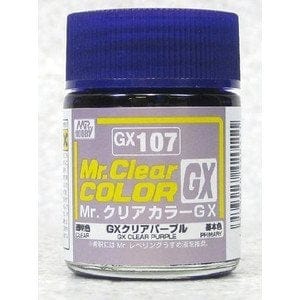 Mr Hobby Mr Color Gx Clear Purple Mr Hobby PAINT, BRUSHES & SUPPLIES