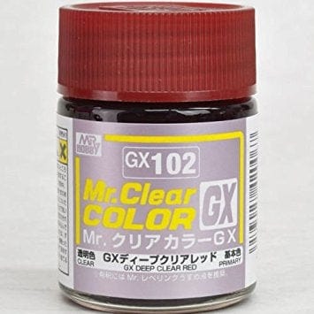 Mr Hobby Mr Color Gx Deep Clear Red Mr Hobby PAINT, BRUSHES & SUPPLIES