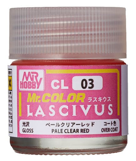 Mr Hobby Mr Color Lascivus Clear Red 10ml Mr Hobby PAINT, BRUSHES & SUPPLIES