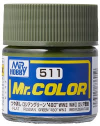 Mr Hobby Mr Color Russian Green 4BO 10ml Mr Hobby PAINT, BRUSHES & SUPPLIES