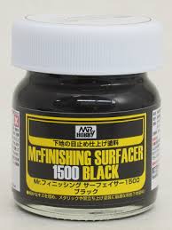 Mr Hobby Mr Finishing Surfacer 1500 Black Mr Hobby PAINT, BRUSHES & SUPPLIES