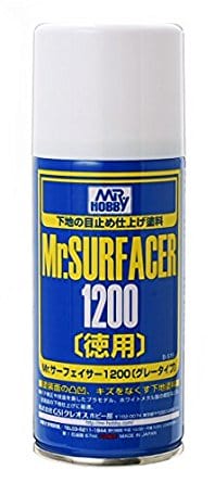 Mr Hobby Mr Surfacer 1200 Spray 67ml Mr Hobby PAINT, BRUSHES & SUPPLIES