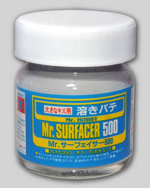 Mr Hobby Mr Surfacer 500 Mr Hobby PAINT, BRUSHES & SUPPLIES