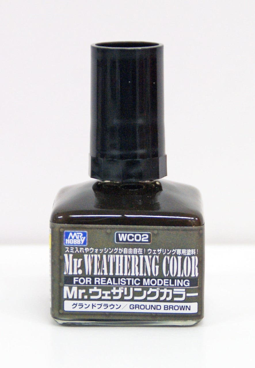 Mr Hobby Wc02 Mr Weathering Colour Ground Brown Mr Hobby PAINT, BRUSHES & SUPPLIES