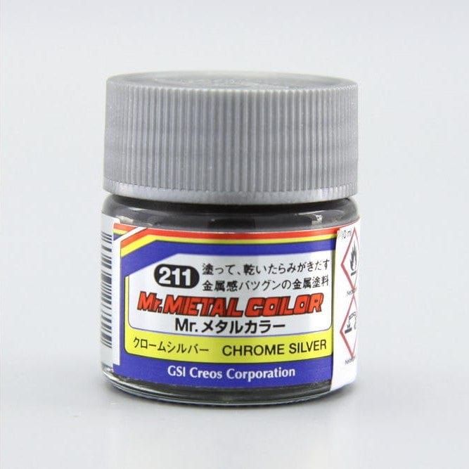 Mr Metal Color Chrome Silver Mr Hobby PAINT, BRUSHES & SUPPLIES
