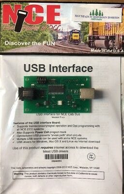 NCE USB Interface - Hobbytech Toys