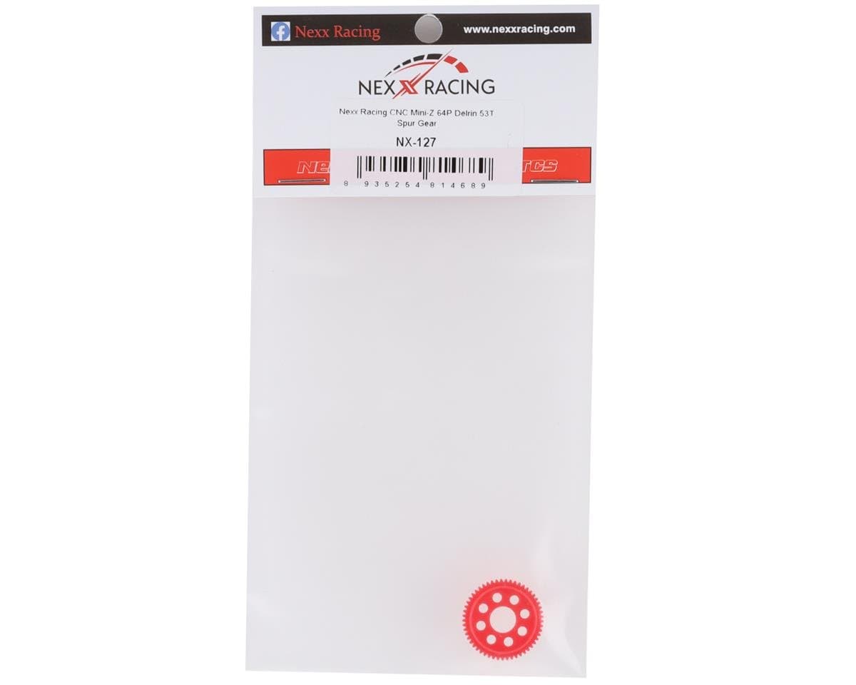 NEXX Racing CNC Mini-Z 64P Delrin Spur Gear (53T) - Hobbytech Toys