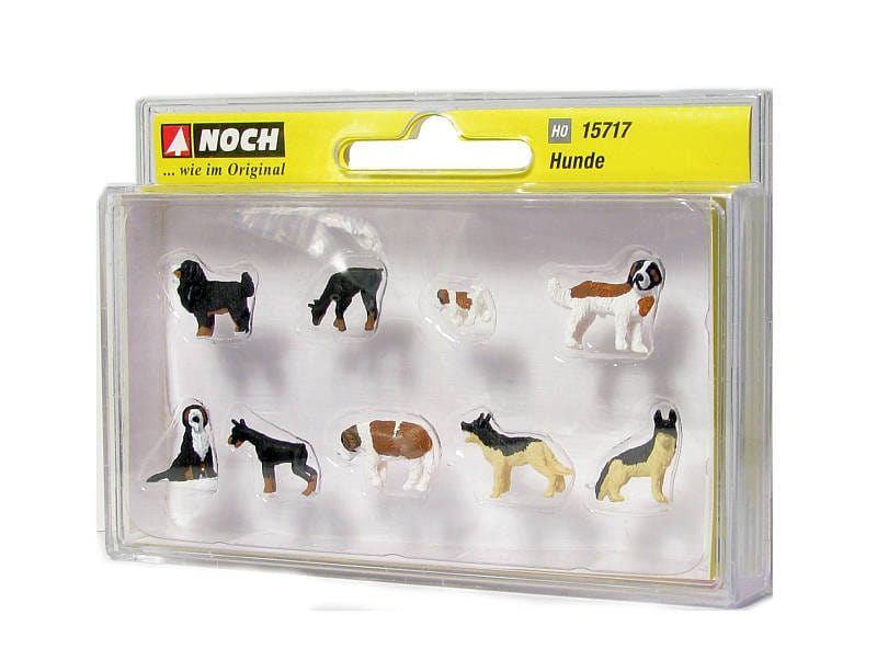 Noch 15717 HO Dogs Noch TRAINS - HO/OO SCALE