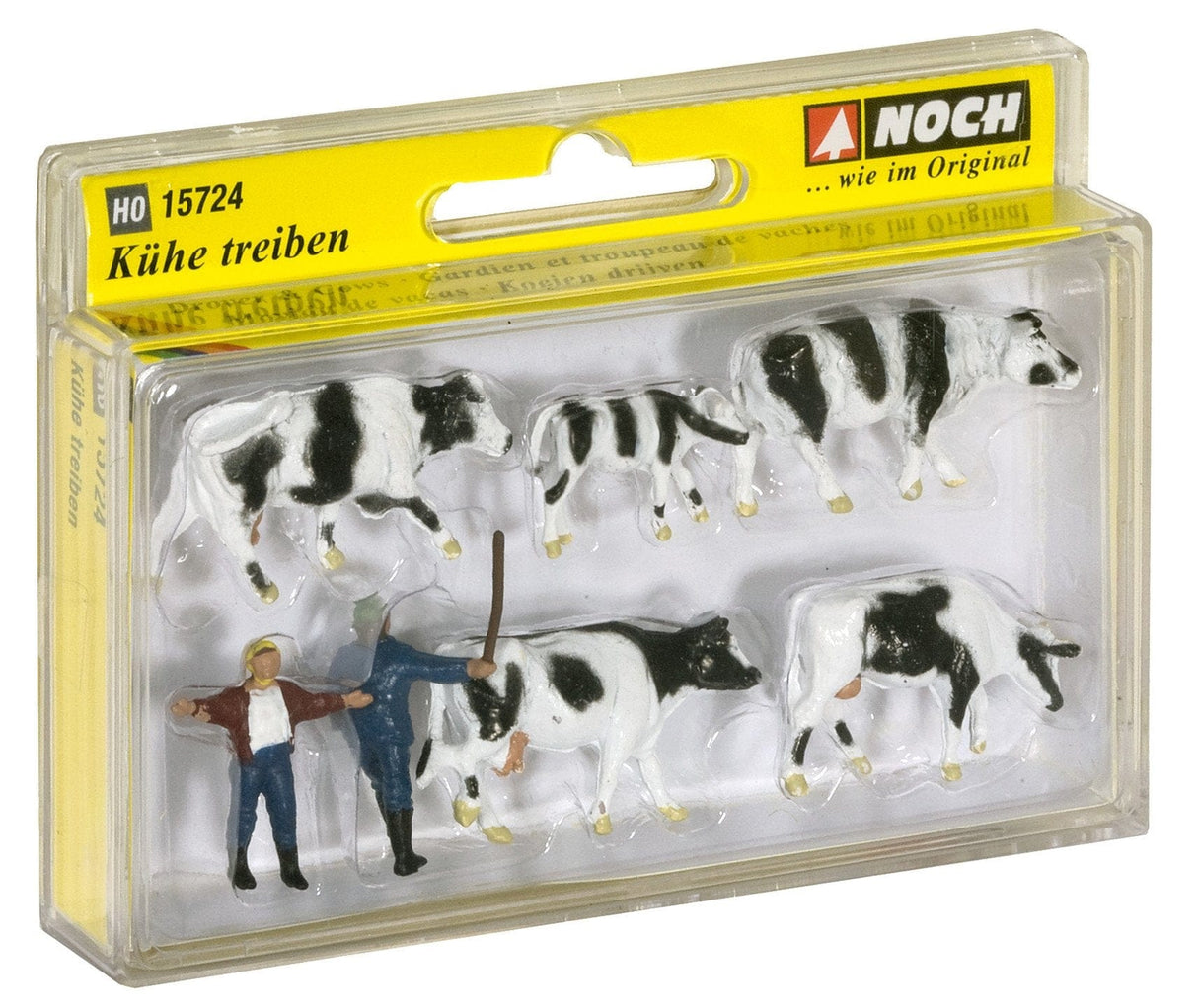 Noch 15724 HO Drover and Cows - Hobbytech Toys