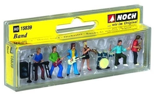 Noch 15839 HO Music Band Noch TRAINS - HO/OO SCALE